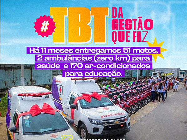 #TbtGestãoQueFaz! Quinta-feira é dia de #TBT da Gestão que Faz!