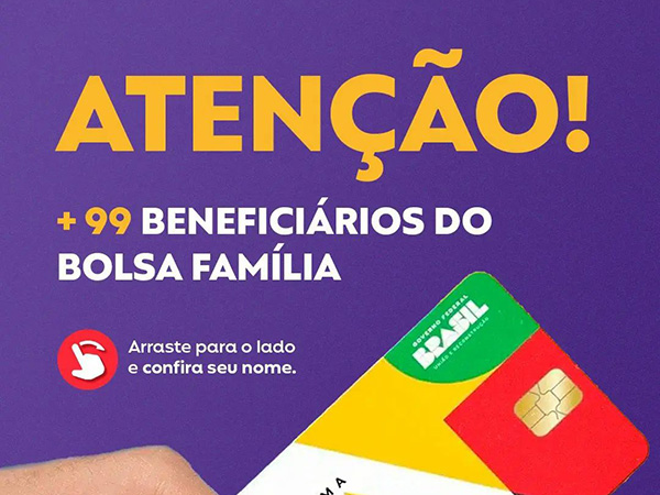 Novos beneficiários do Programa Bolsa Família
